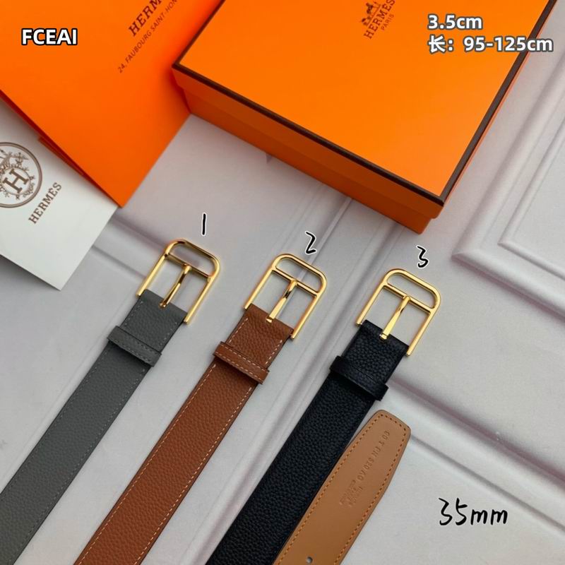Hermes belt 35mmX95-125cm 8L50